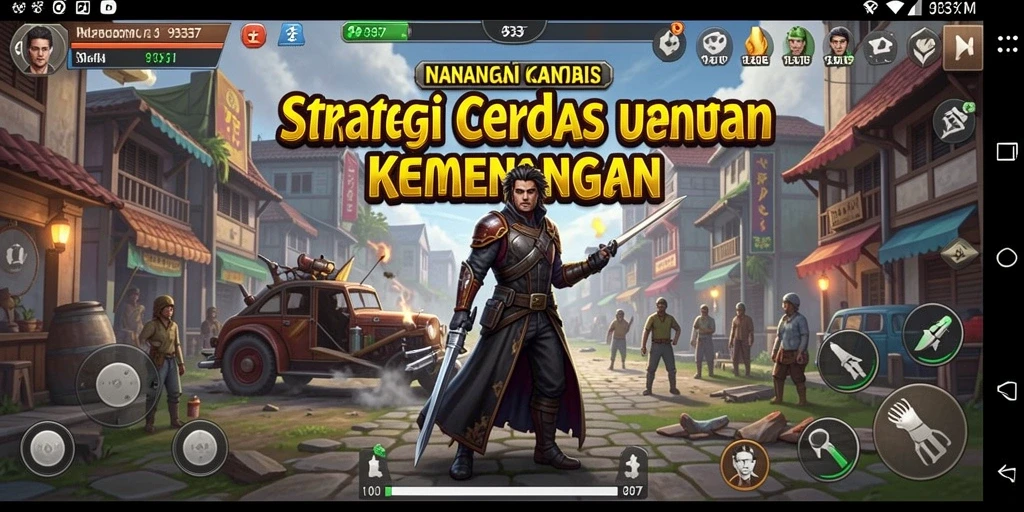 Tampilan menegangkan dari pertempuran dalam 93337 yang seru.