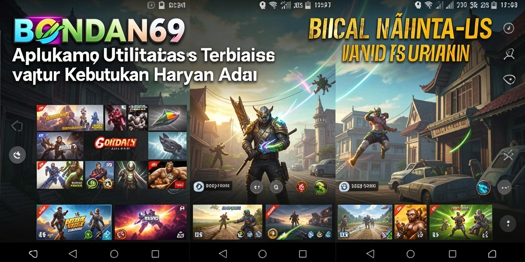Tampilan utama aplikasi BONDAN69 dengan fitur pengingat dan manajemen tugas.