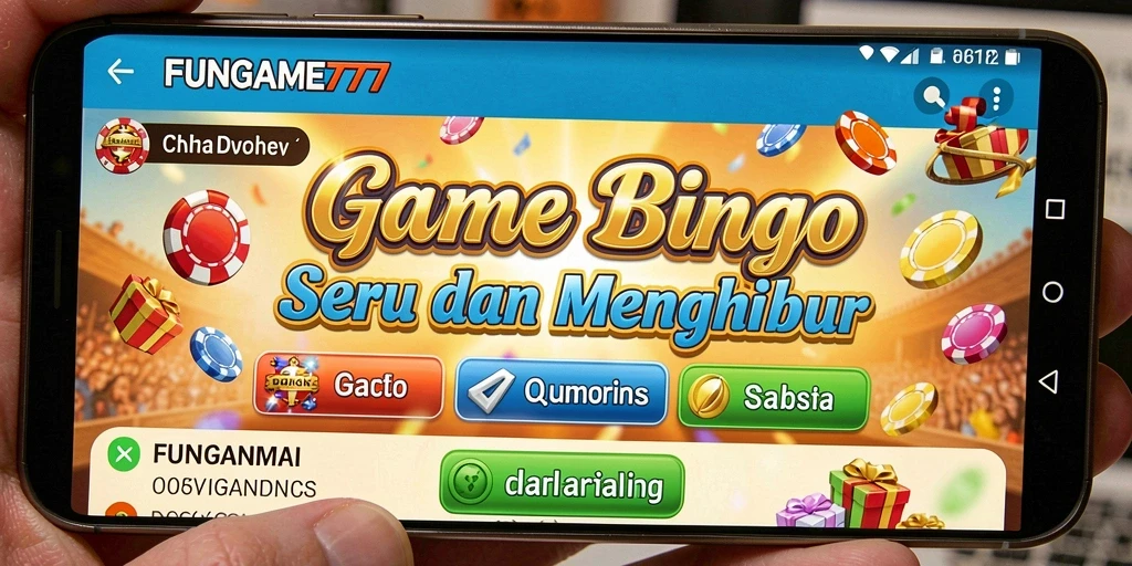 Tampilan gameplay Bingo yang menarik di FUNGAME777.