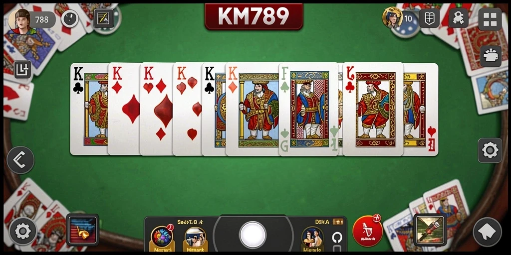 Gameplay seru dan interaktif KM789 dalam permainan Domino.