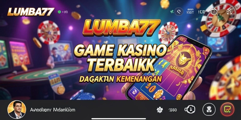 Screenshot gameplay Kasino LUMBA77 menunjukkan aksi mendebarkan.