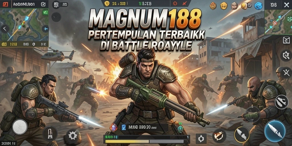 Tampilan aksi seru dalam pertempuran MAGNUM188.