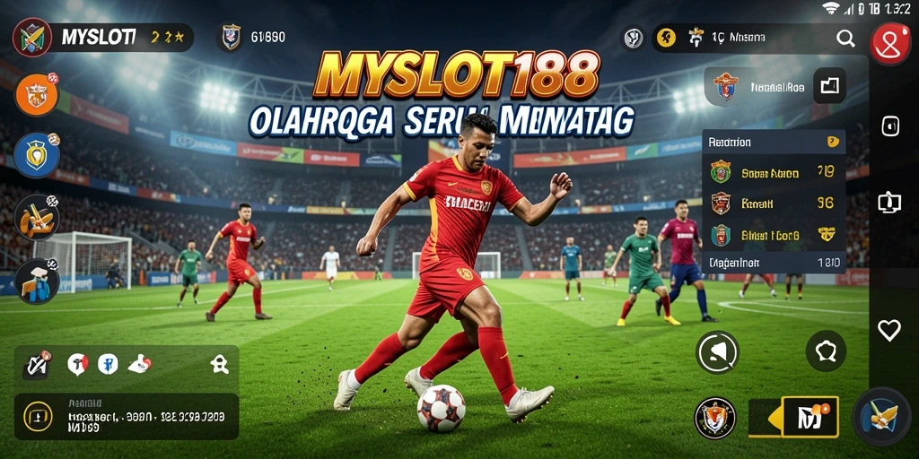 Tangkapan layar MYSLOT188 yang menunjukkan aksi olahraga seru.