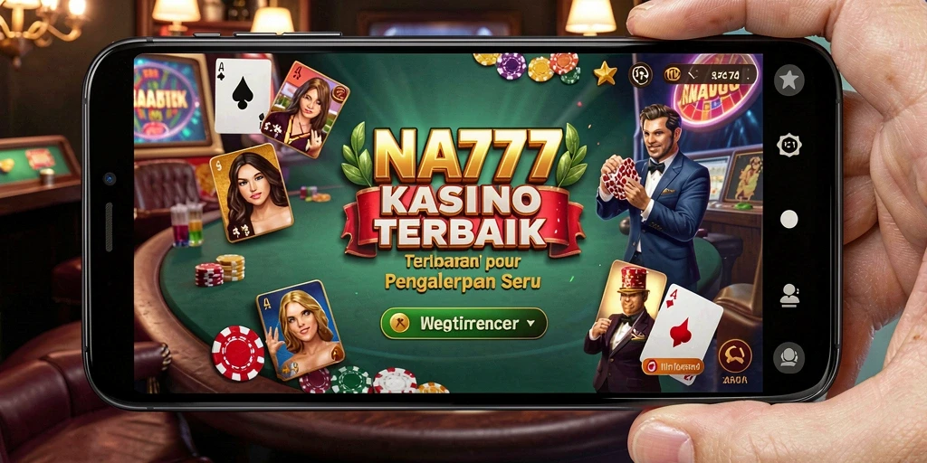 Screenshot NA777 menampilkan gameplay mendebarkan dan interaksi pemain dengan dealer.
