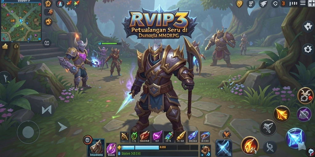 Gameplay RVIP3 yang menegangkan dan penuh aksi.