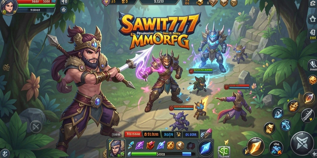 Gameplay SAWIT777 yang seru dan interaktif di dunia MMORPG.