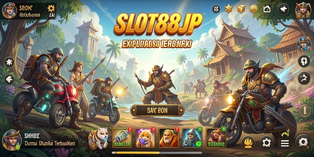 Gameplay SLOT88JP yang penuh petualangan di dunia terbuka.