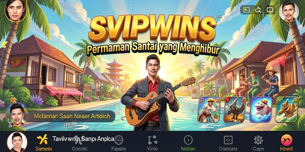 Tampilan gameplay menarik dari SVIPWINS yang penuh warna.