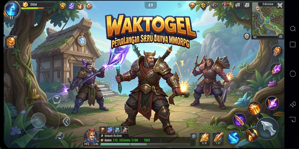 Tampilan gameplay seru dan interaksi dengan pemain lain di WAKTOGEL.